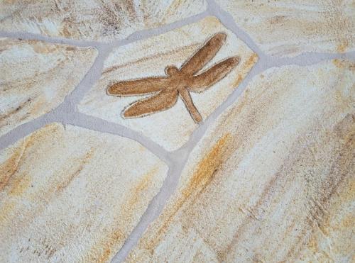 Dragon Fly stone inset